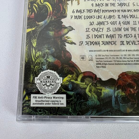 Devil's Got A New Disguise: The Very Best Of Aerosmith (CD, 2006) - BRAND NEW - Picture 7 of 10